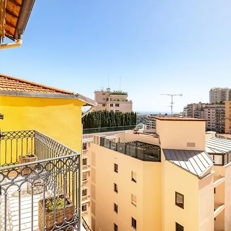 Large 2 Bedroom With Sea View 50m From Monaco Beausoleil