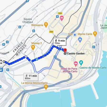Large 2 Bedroom With Sea View 50m From Monaco Beausoleil